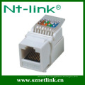 2016 Netlink Горячий продавать заводская цена Dual IDC Cat5e UTP RJ45 Keystone Jack